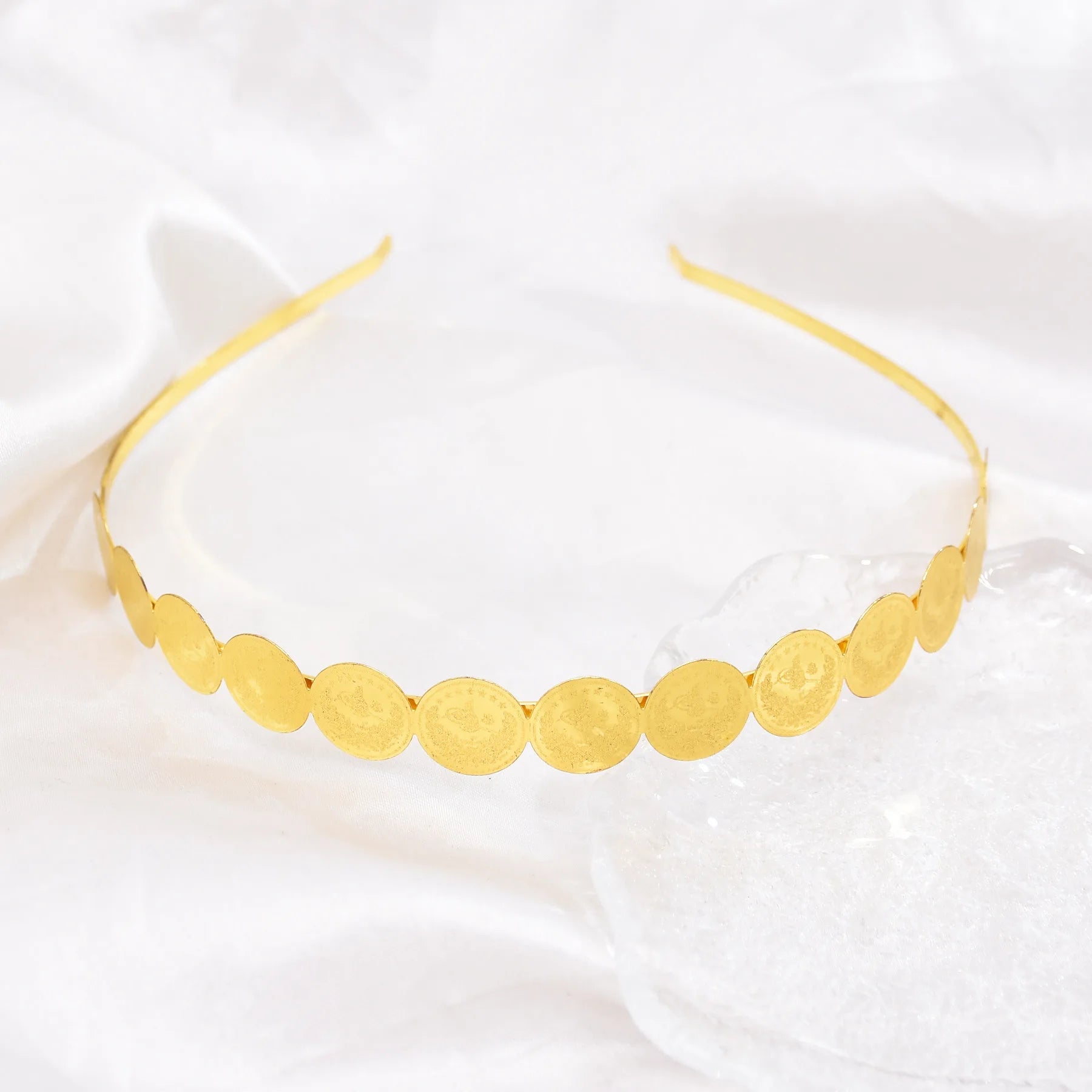 Bilayer Coin Women Hair Jewelry Golden Wedding Party India Ethnic Bride Statement Headband Charms Afghan Hairwear Feminina